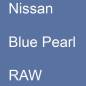 Preview: Nissan, Blue Pearl, RAW.